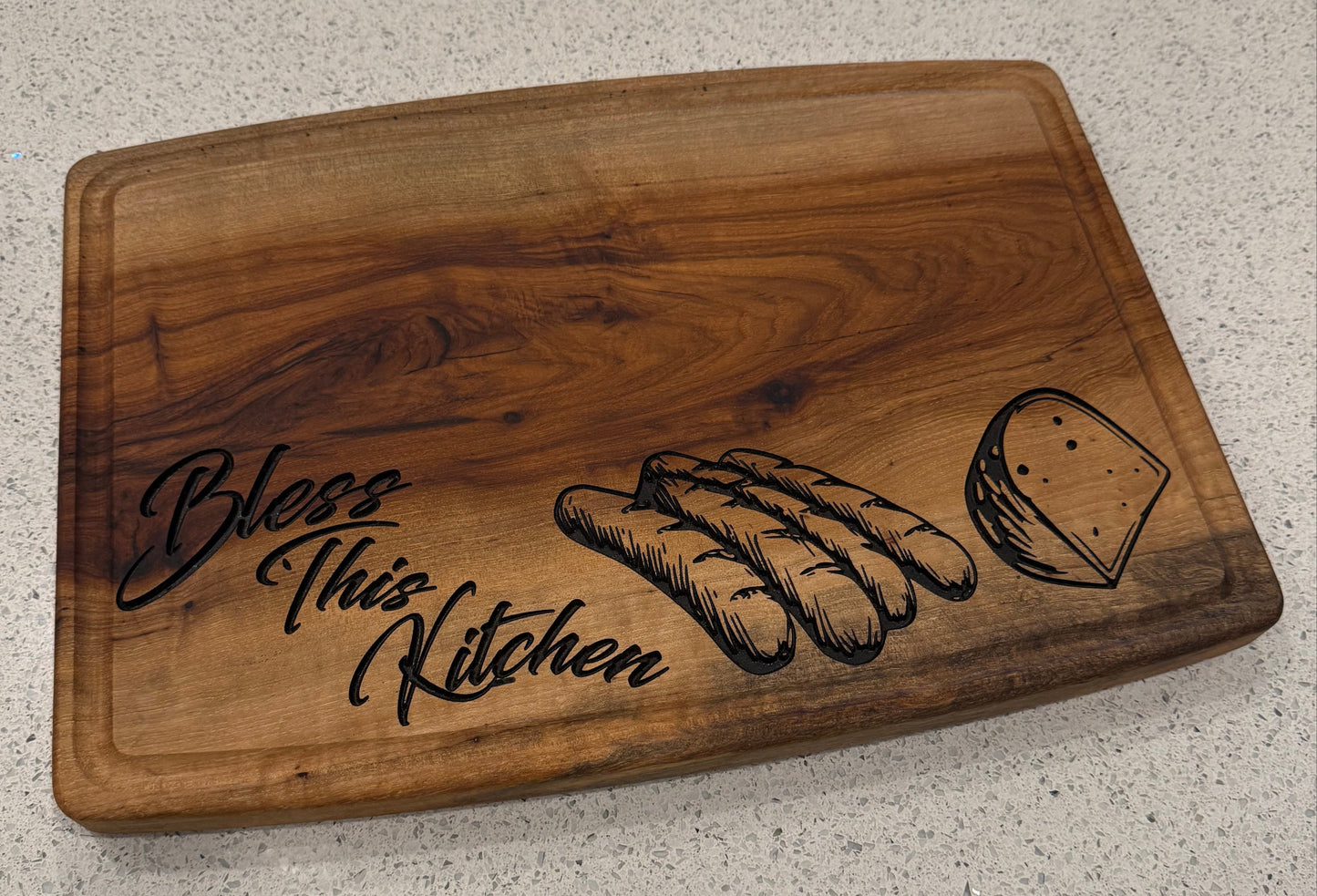 Elm Cutting board