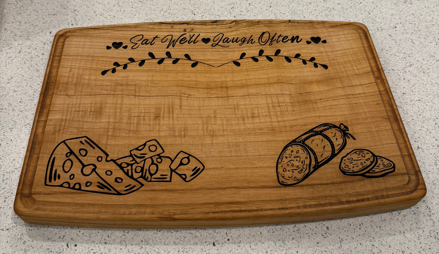 Sycamore cutting board