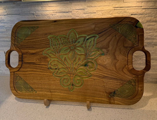 Black locust charcuterie board