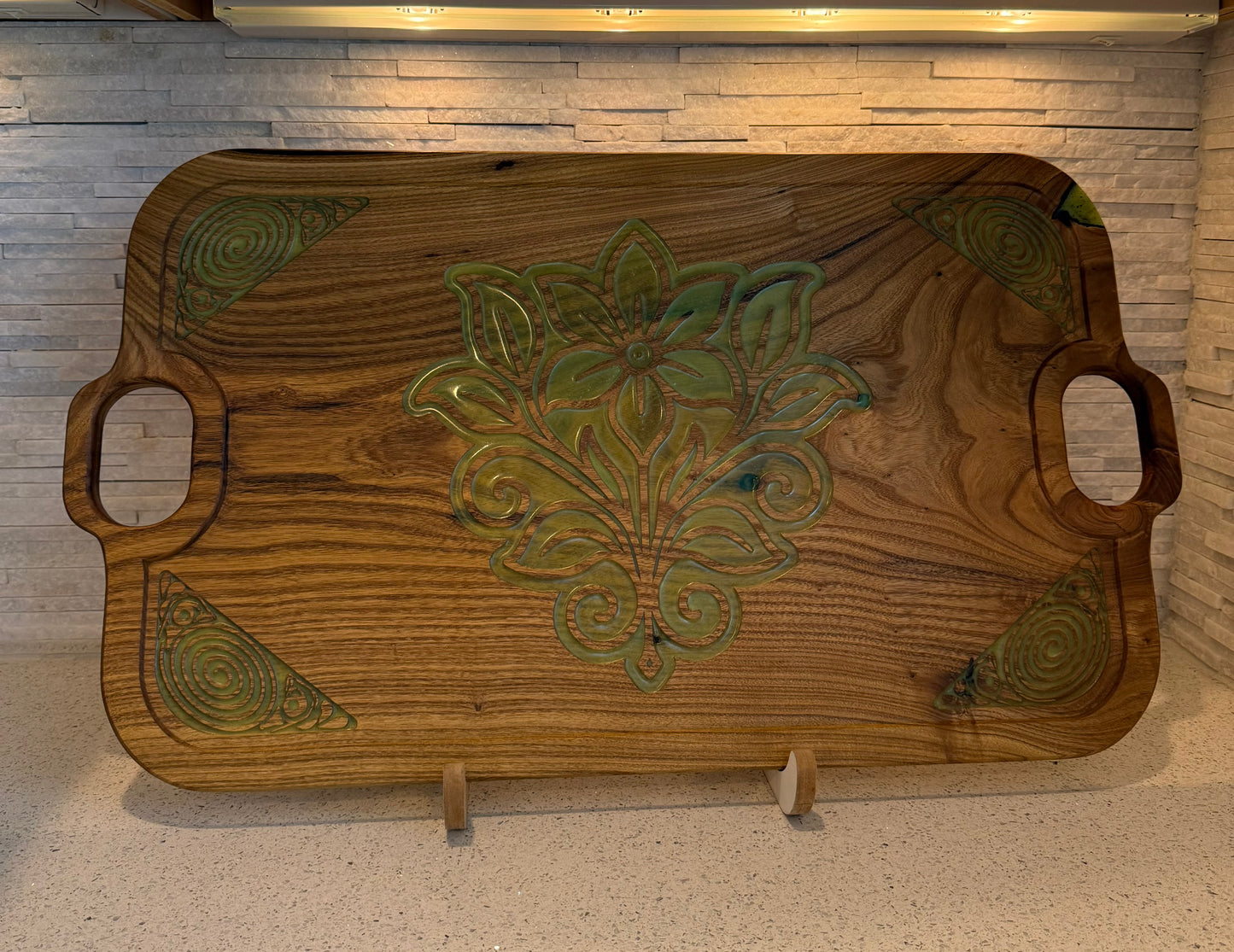 Black locust charcuterie board