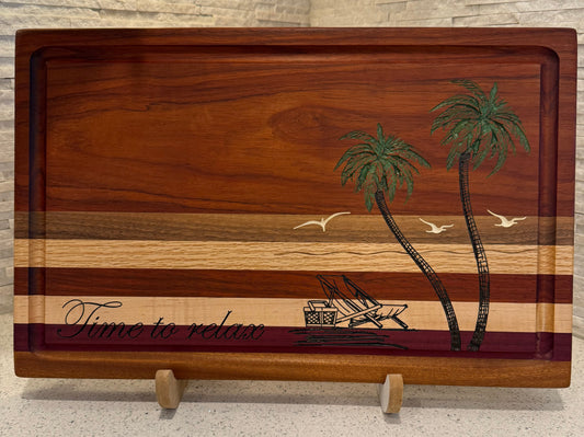 Bloodwood cutting board