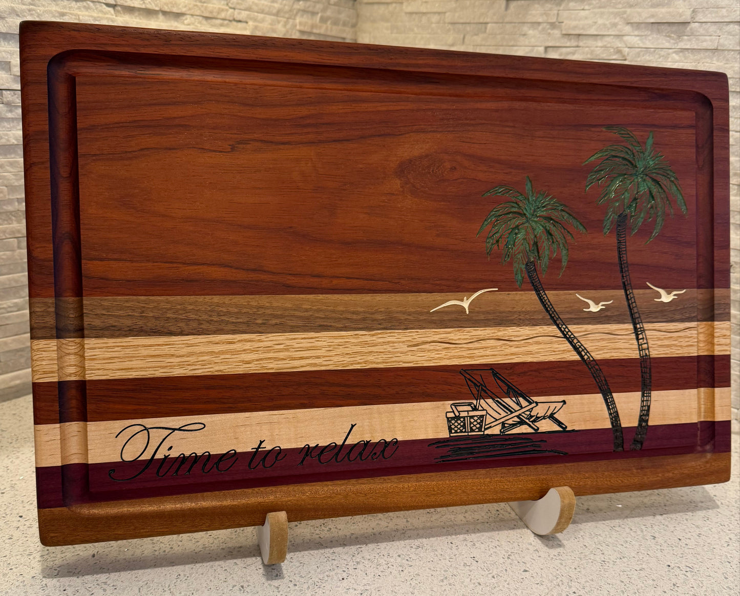 Bloodwood cutting board