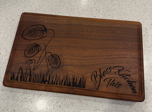 Walnut cutting board