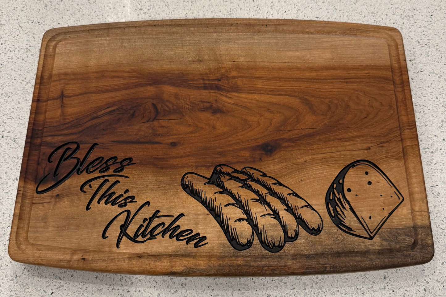Elm Cutting board